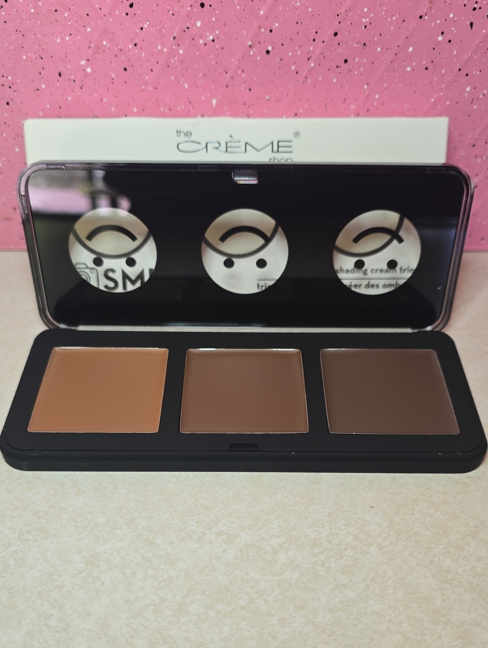 The Crème Shop Women’s Contour Palette - Brown Shades